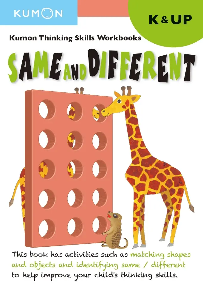 9781941082539 thinking skills k same and different
